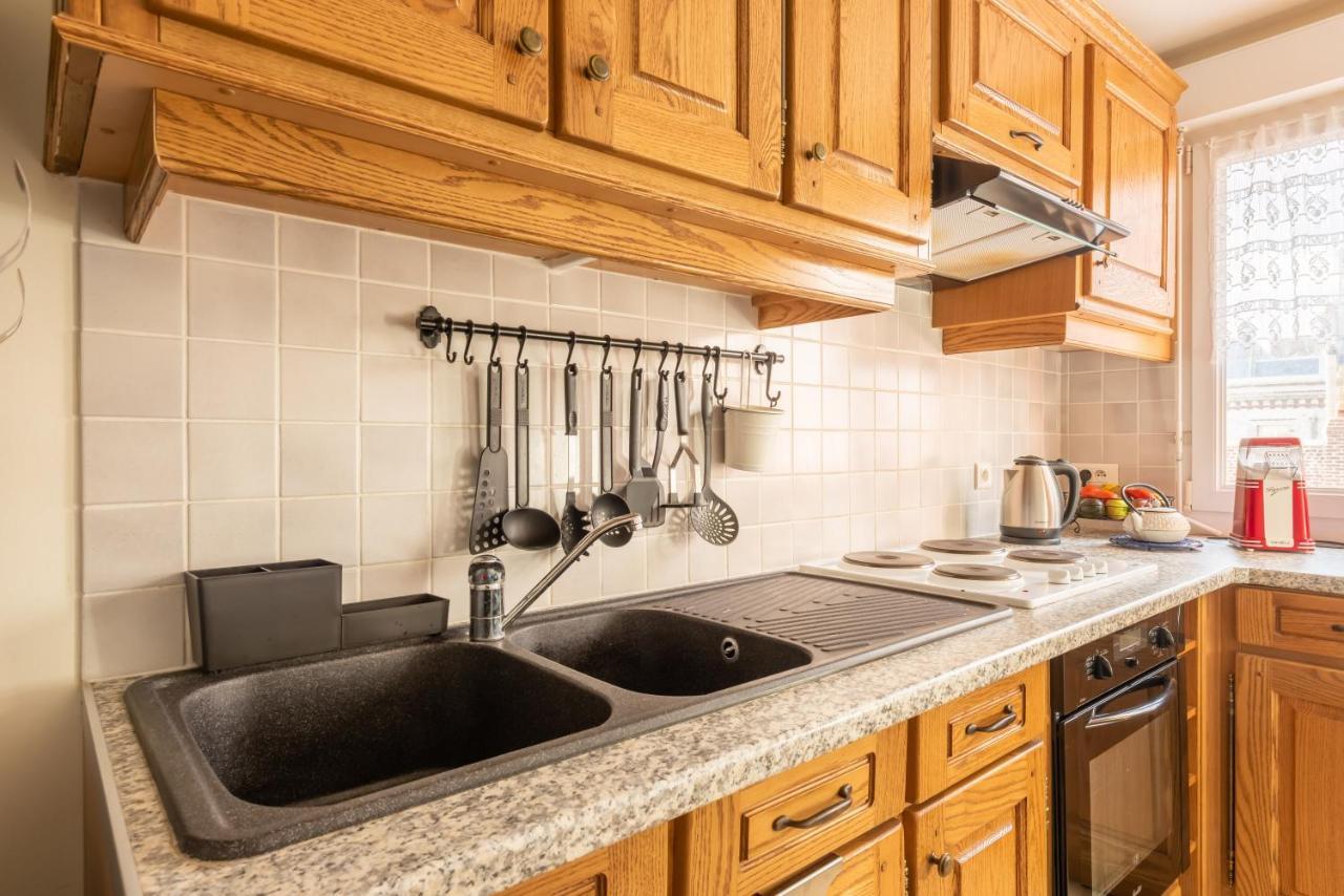 Swan - Appartement Avec Balcon Proche Plage Mers-Les-Bains Luaran gambar